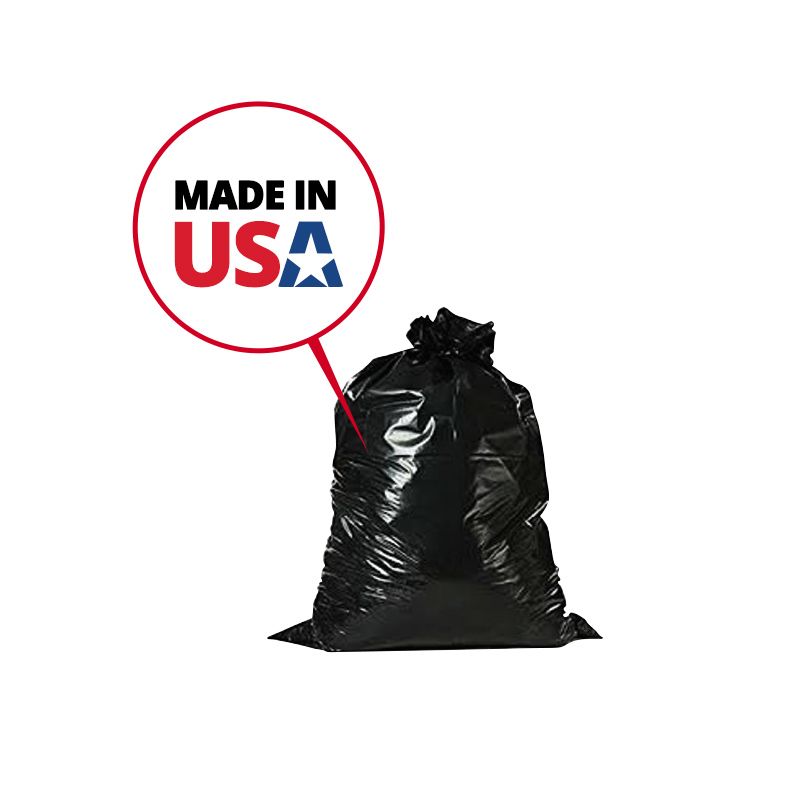 Contractor Trash Bags Black (18x16x45 4X-Duty) - (100 count) – HQ Supply  House