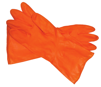 Gloves - Orange Rubber - 12 Pack – HQ Supply House
